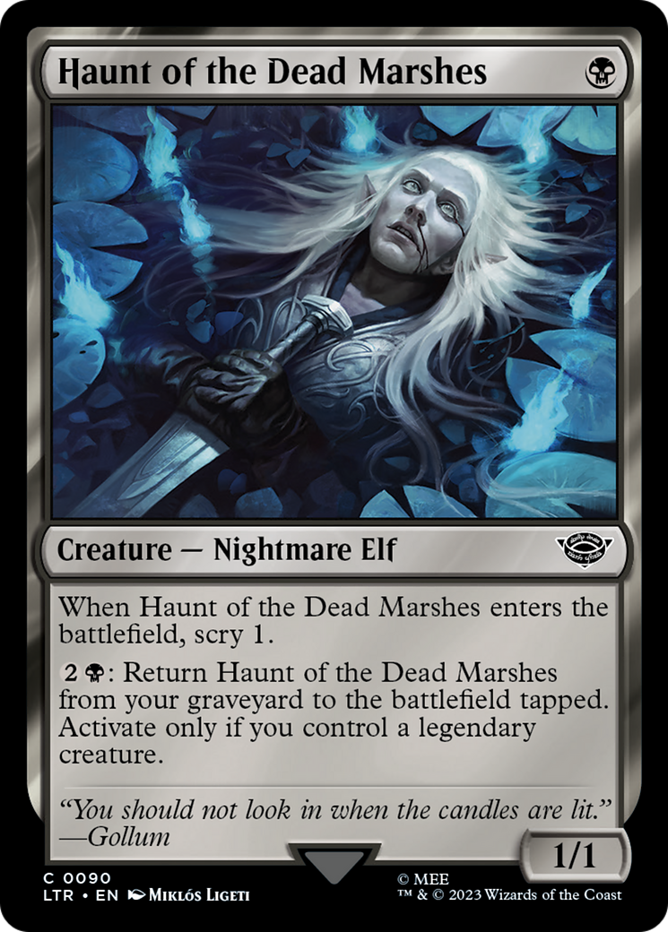 Magic: The Gathering - Haunt of the Dead Marshes - The Lord of the Rings: Tales of Middle-earth