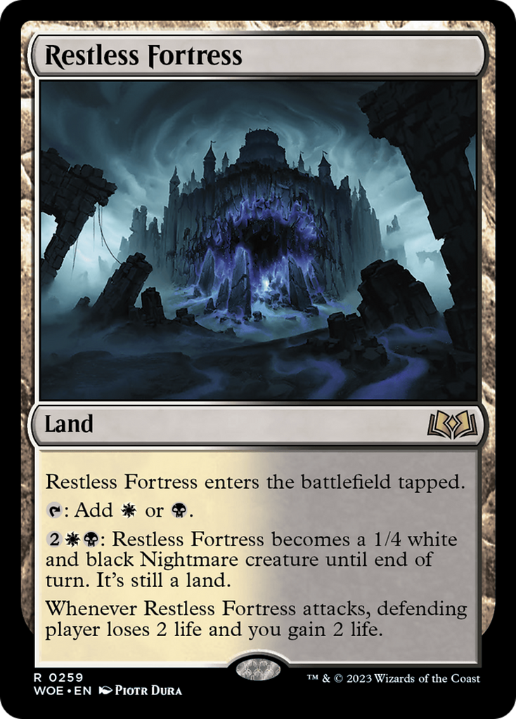 Magic: The Gathering - Restless Fortress - Wilds of Eldraine