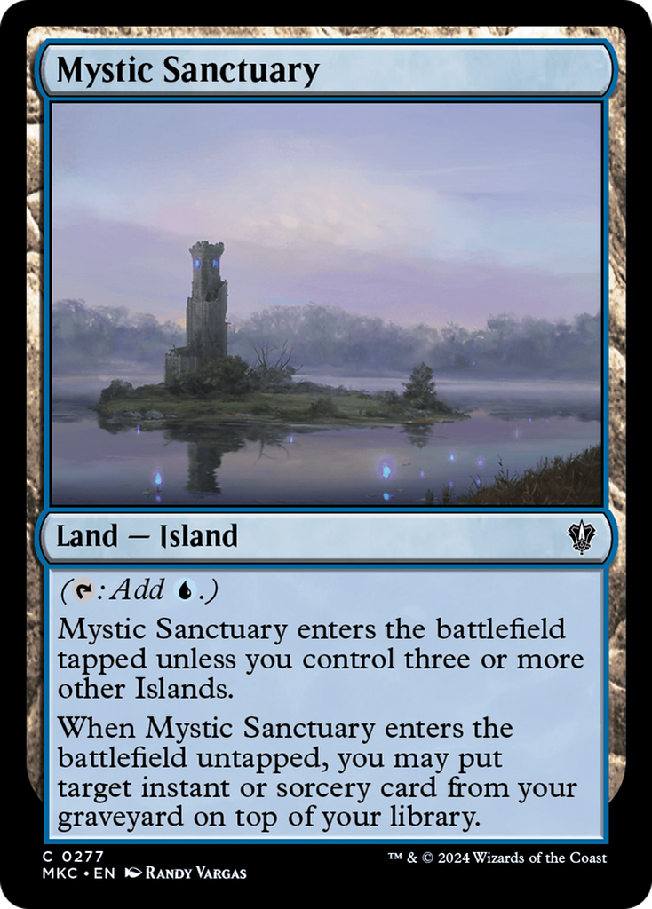 Magic: The Gathering - Mystic Sanctuary - Murders at Karlov Manor Commander