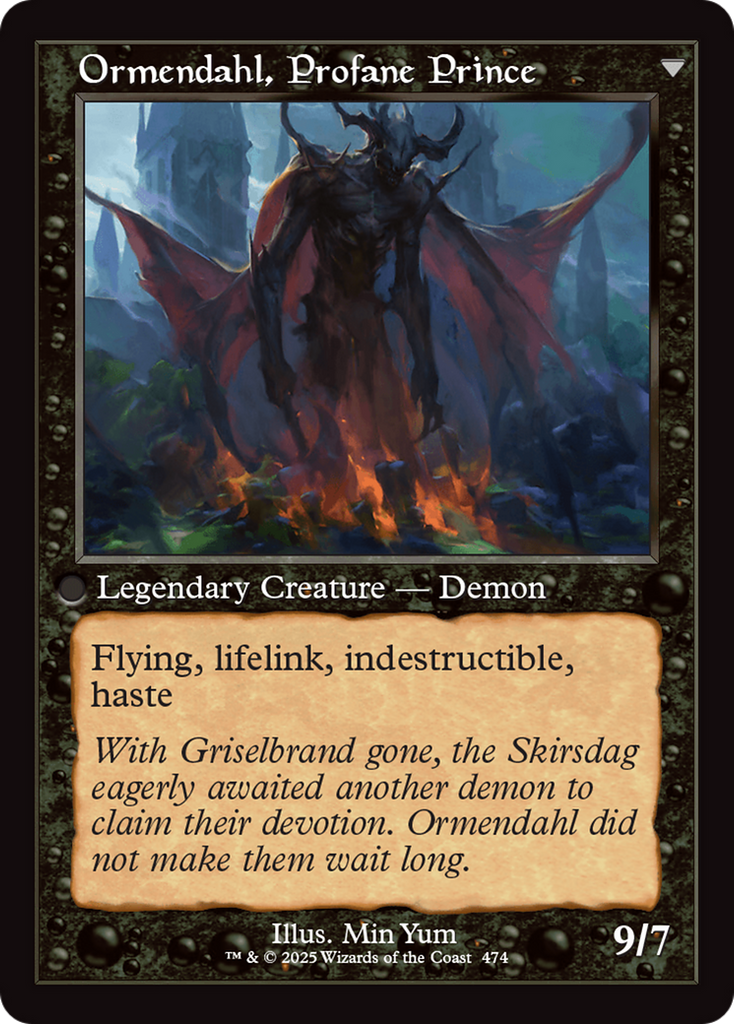 Magic: The Gathering - Westvale Abbey // Ormendahl, Profane Prince Foil - Innistrad Remastered