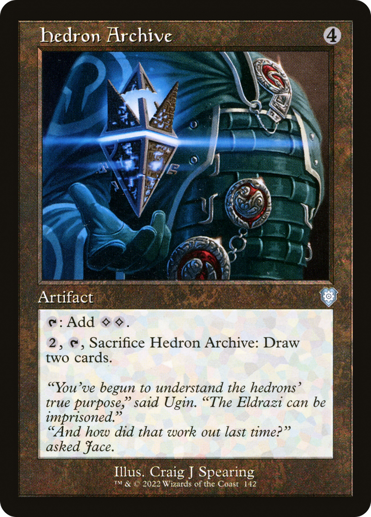 Magic: The Gathering - Hedron Archive - The Brothers' War Commander