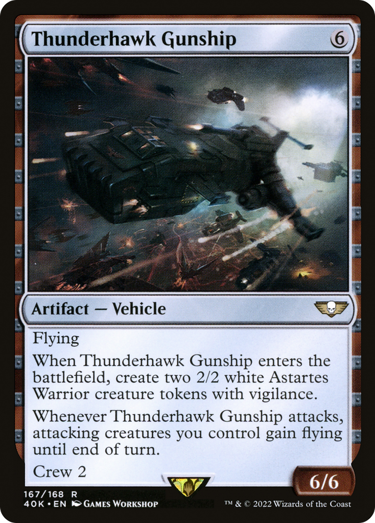 Magic: The Gathering - Thunderhawk Gunship - Warhammer 40000 Commander