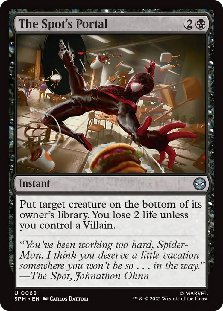 Magic: The Gathering - The Spot's Portal Foil - Marvel's Spider-Man