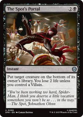 Magic: The Gathering - The Spot's Portal - Marvel's Spider-Man