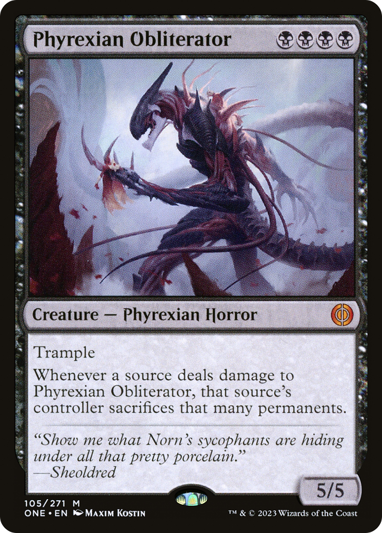 Magic: The Gathering - Phyrexian Obliterator Foil - Phyrexia: All Will Be One
