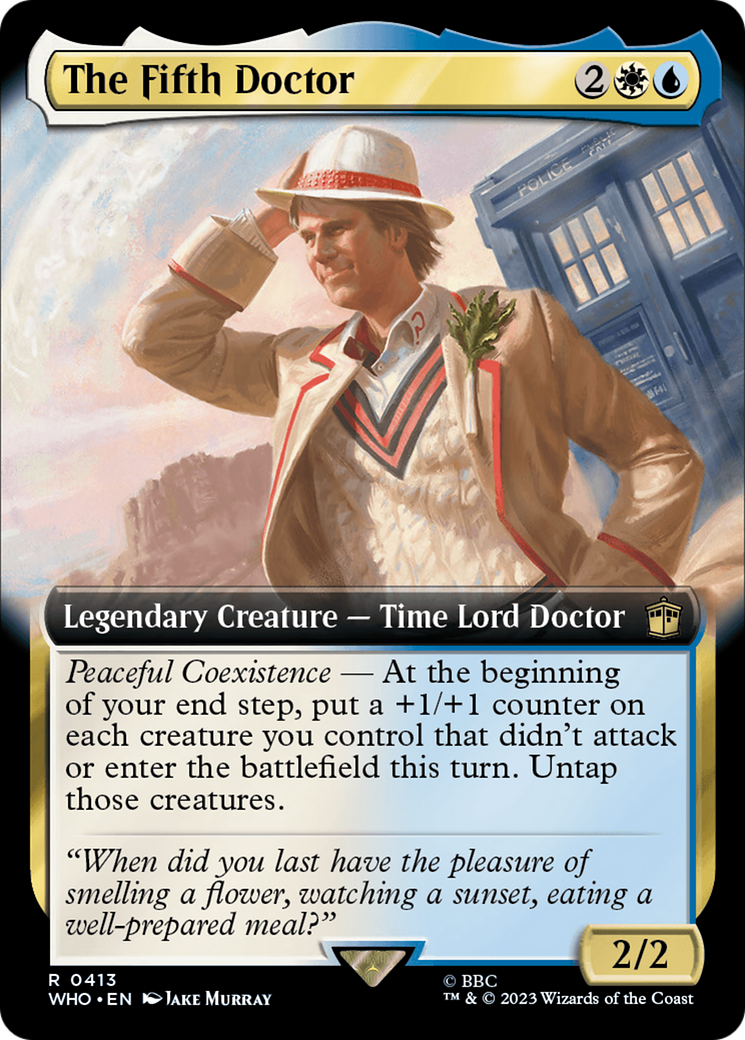 Magic: The Gathering - The Fifth Doctor - Doctor Who