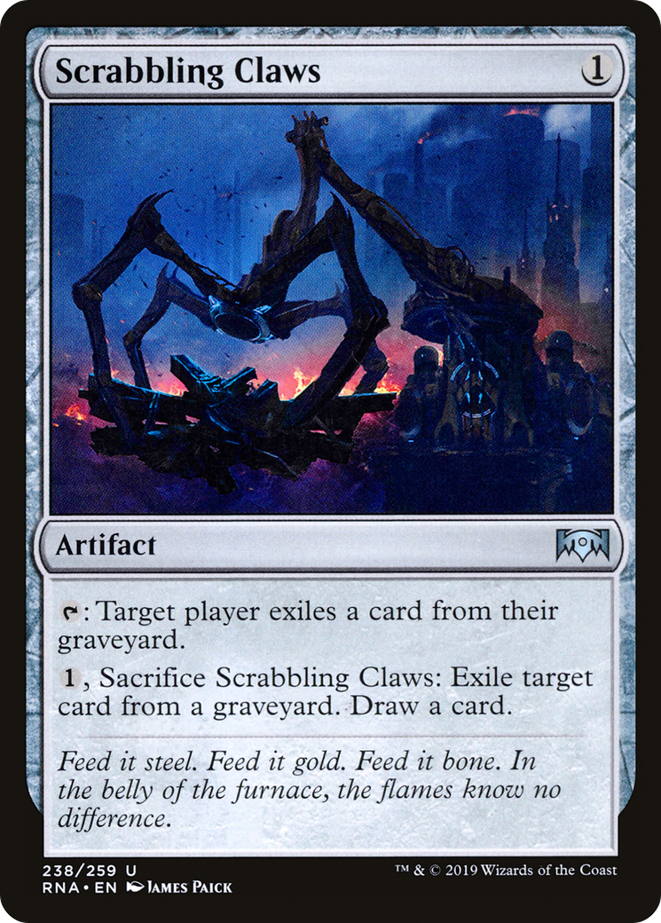 Magic: The Gathering - Scrabbling Claws Foil - Ravnica Allegiance