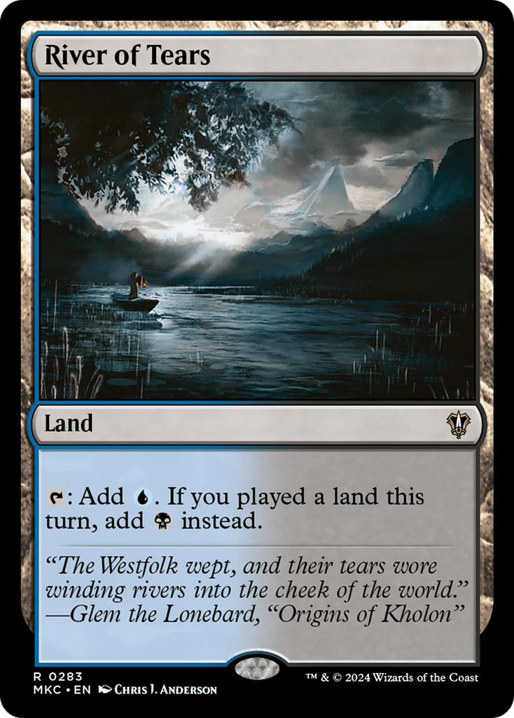 Magic: The Gathering - River of Tears - Murders at Karlov Manor Commander