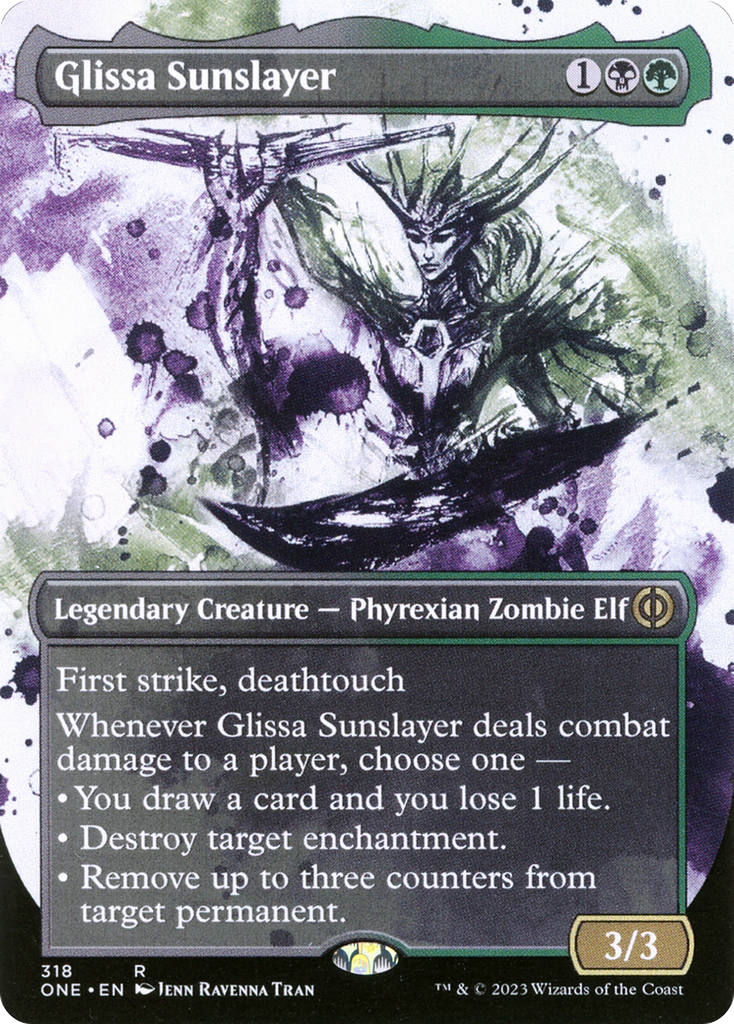 Magic: The Gathering - Glissa Sunslayer Foil - Phyrexia: All Will Be One