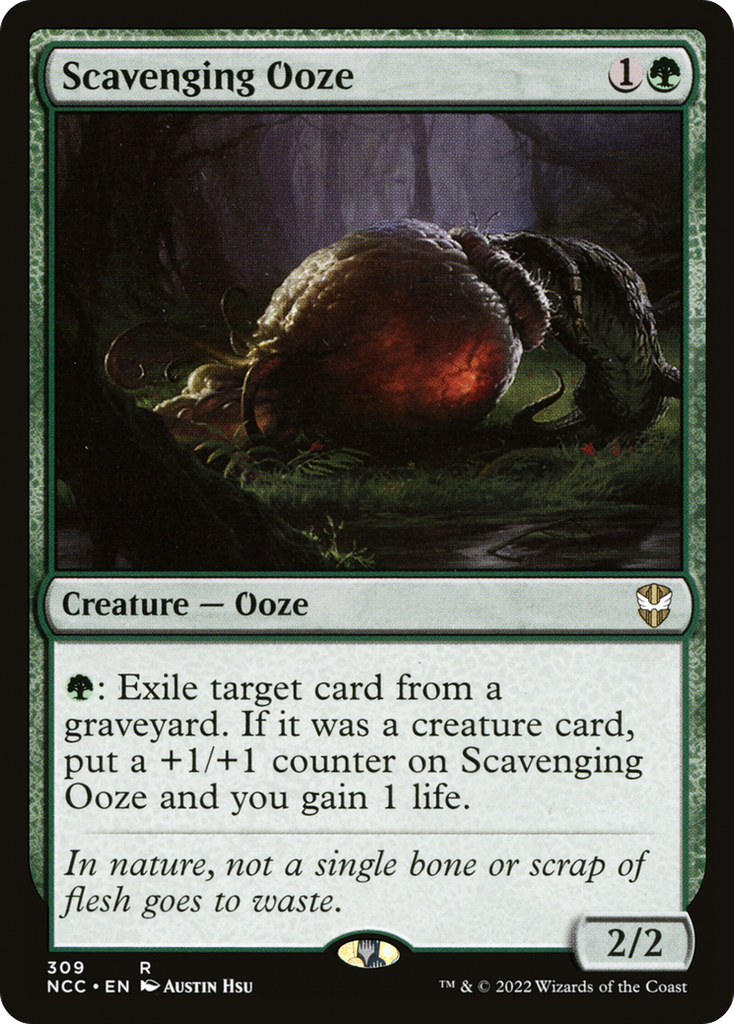 Magic: The Gathering - Scavenging Ooze - New Capenna Commander