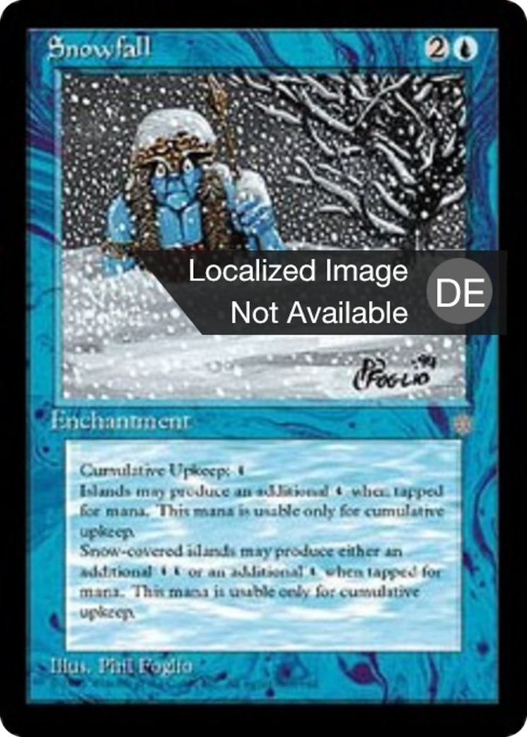 Magic: The Gathering - Schneeschauer - Ice Age