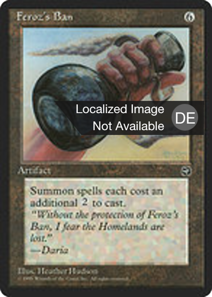 Magic: The Gathering - Feroz' Bann - Homelands