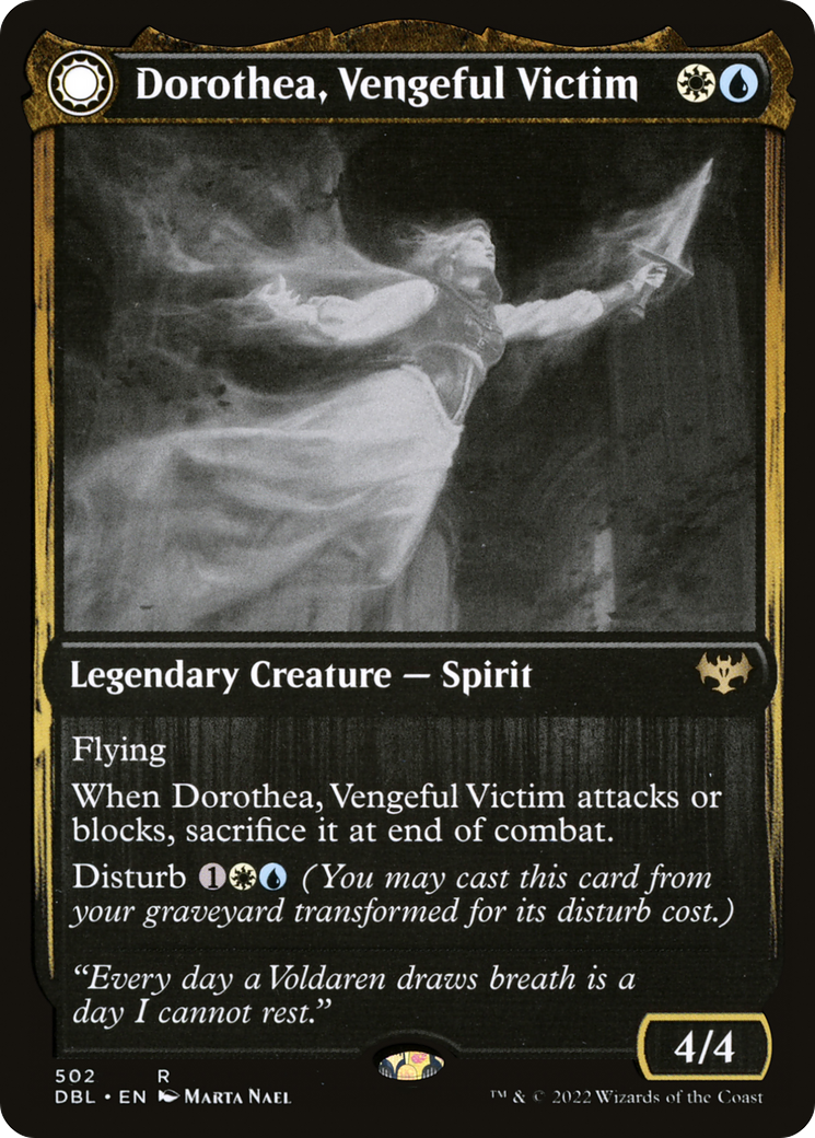 Magic: The Gathering - Dorothea, Vengeful Victim // Dorothea's Retribution Foil - Innistrad: Double Feature
