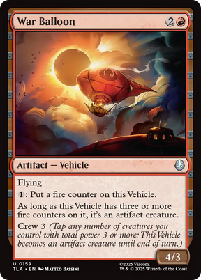 Magic: The Gathering - War Balloon - Avatar: The Last Airbender