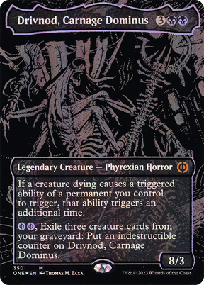 Magic: The Gathering - Drivnod, Carnage Dominus Foil - Phyrexia: All Will Be One