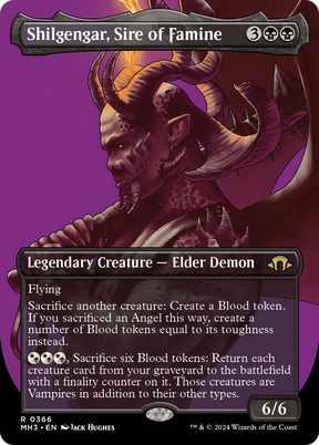 Magic: The Gathering - Shilgengar, Sire of Famine Foil - Modern Horizons 3