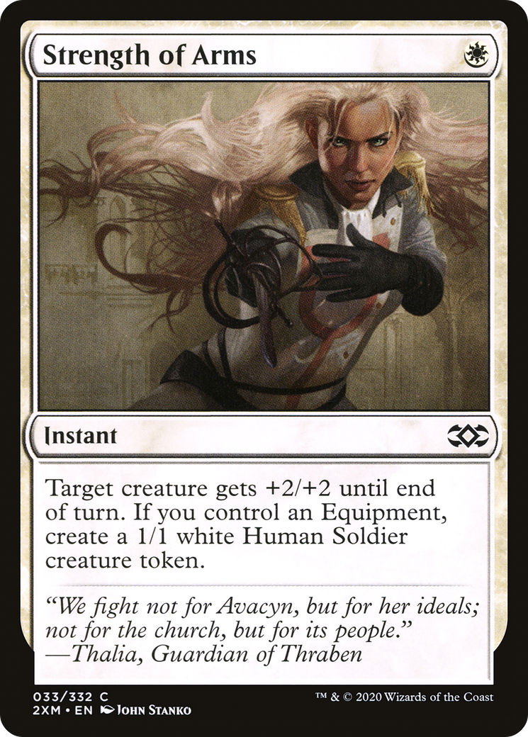 Magic: The Gathering - Strength of Arms Foil - Double Masters