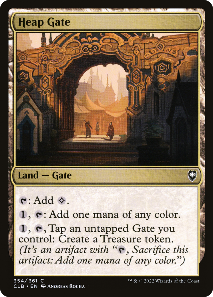 Magic: The Gathering - Heap Gate - Commander Legends: Battle for Baldur's Gate