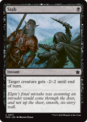 Magic: The Gathering - Stab - Foundations