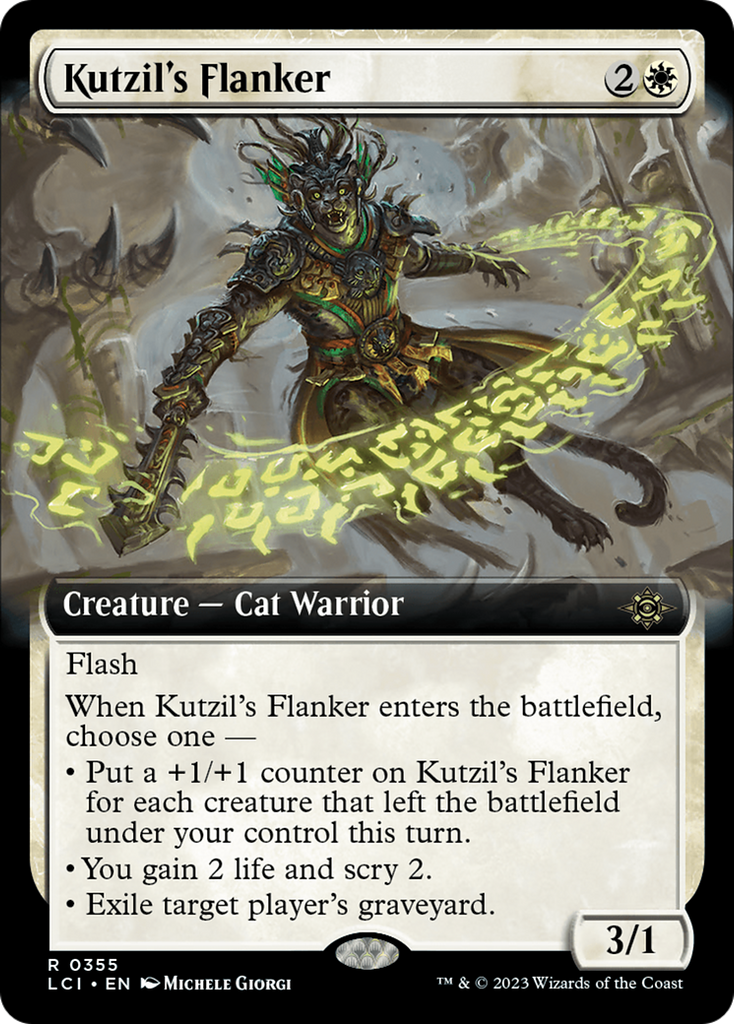 Magic: The Gathering - Kutzil's Flanker Foil - The Lost Caverns of Ixalan