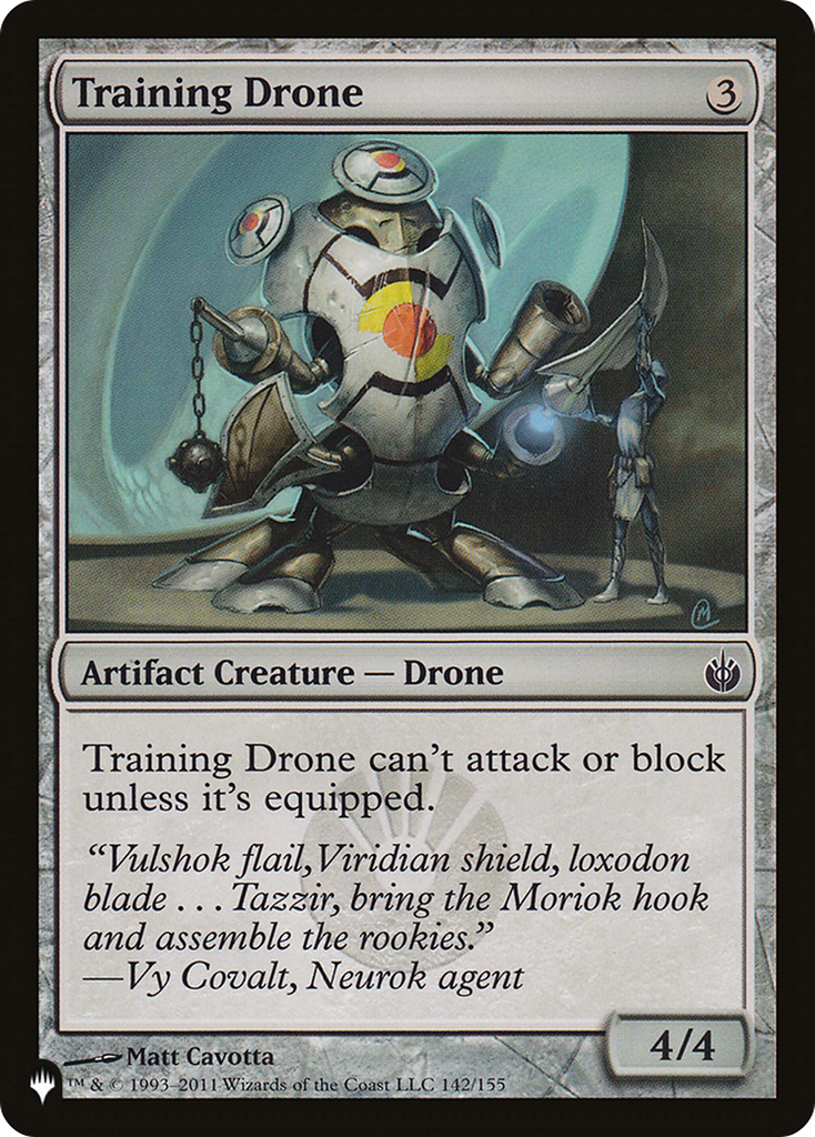 Magic: The Gathering - Training Drone - The List