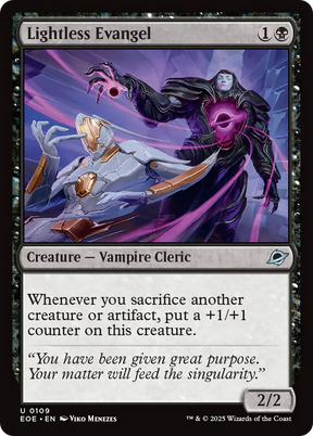 Magic: The Gathering - Lightless Evangel - Edge of Eternities