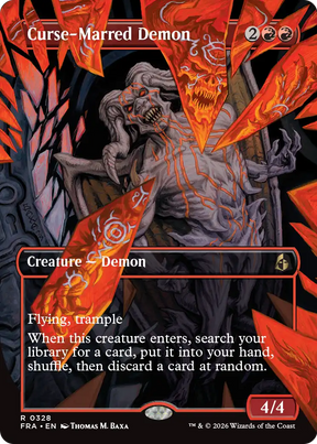 Magic: The Gathering - Curse-Marred Demon - Reality Fracture