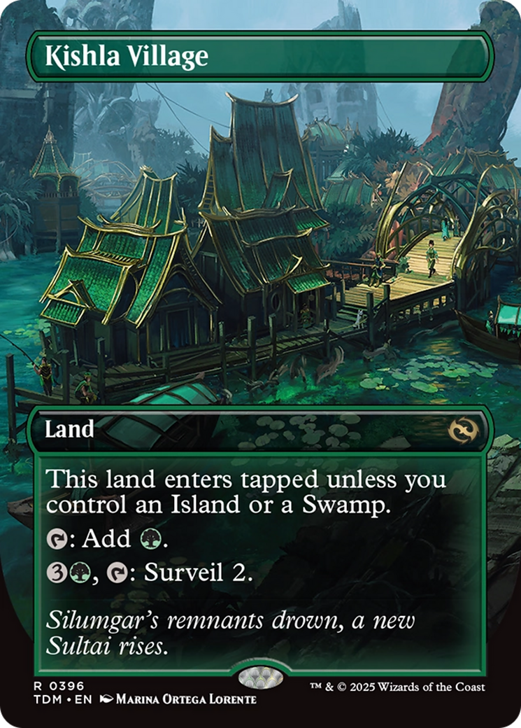 Magic: The Gathering - Kishla Village Foil - Tarkir: Dragonstorm