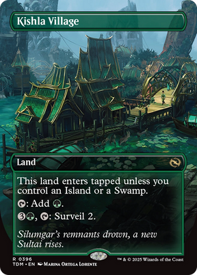 Magic: The Gathering - Kishla Village Foil - Tarkir: Dragonstorm