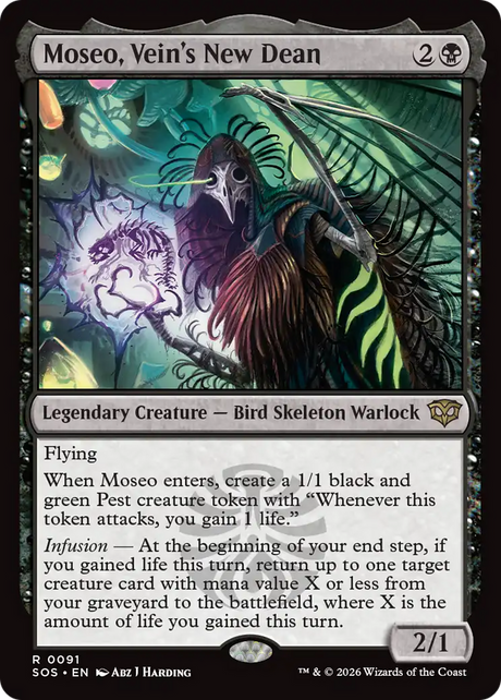 Magic: The Gathering - Moseo, Vein's New Dean - Secrets of Strixhaven