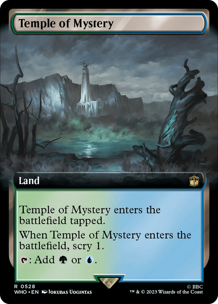 Magic: The Gathering - Temple of Mystery Foil - Doctor Who