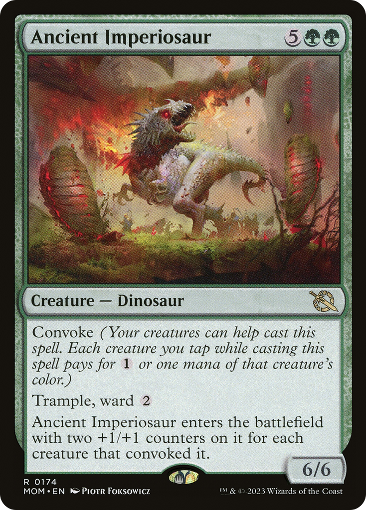 Magic: The Gathering - Ancient Imperiosaur Foil - March of the Machine