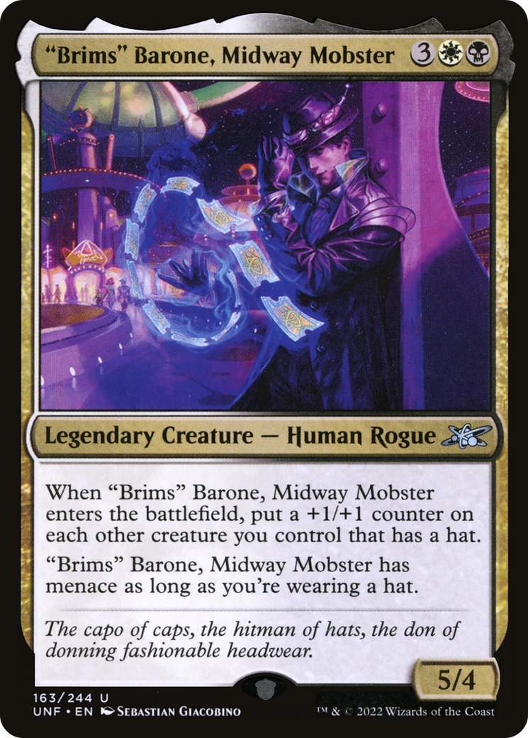 Magic: The Gathering - Brims Barone, Midway Mobster - Unfinity