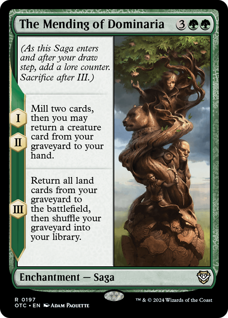 Magic: The Gathering - The Mending of Dominaria - Outlaws of Thunder Junction Commander