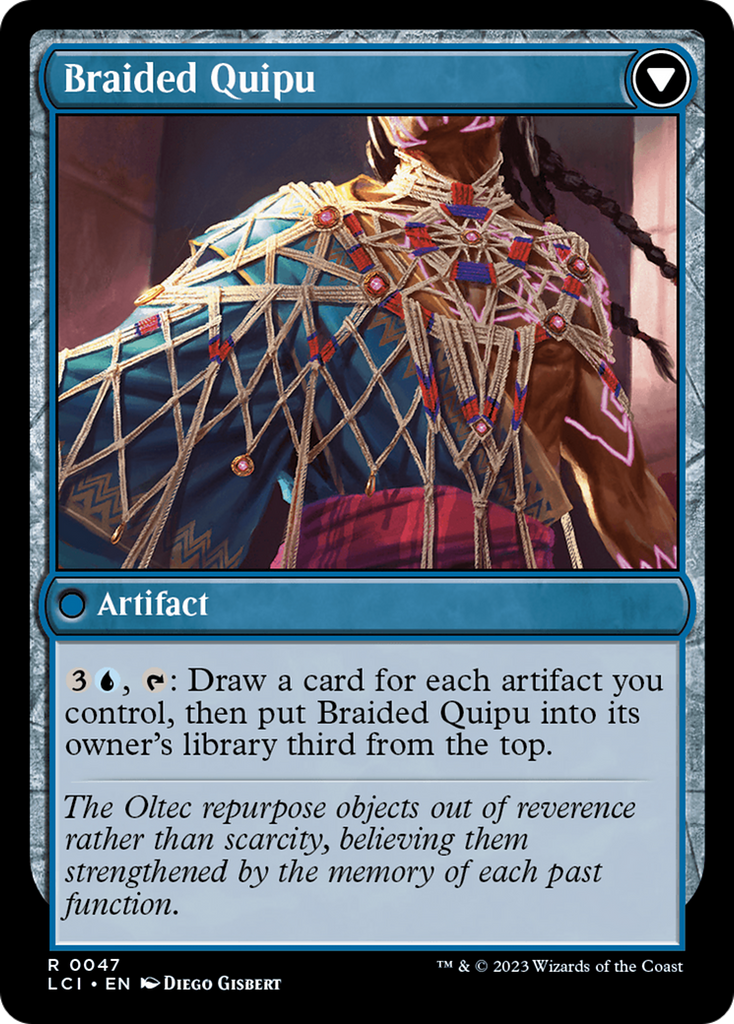 Magic: The Gathering - Braided Net // Braided Quipu - The Lost Caverns of Ixalan