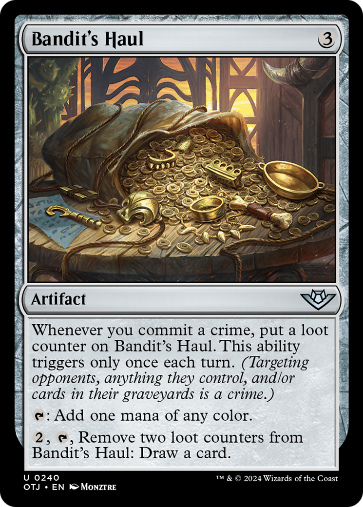 Magic: The Gathering - Bandit's Haul Foil - Outlaws of Thunder Junction