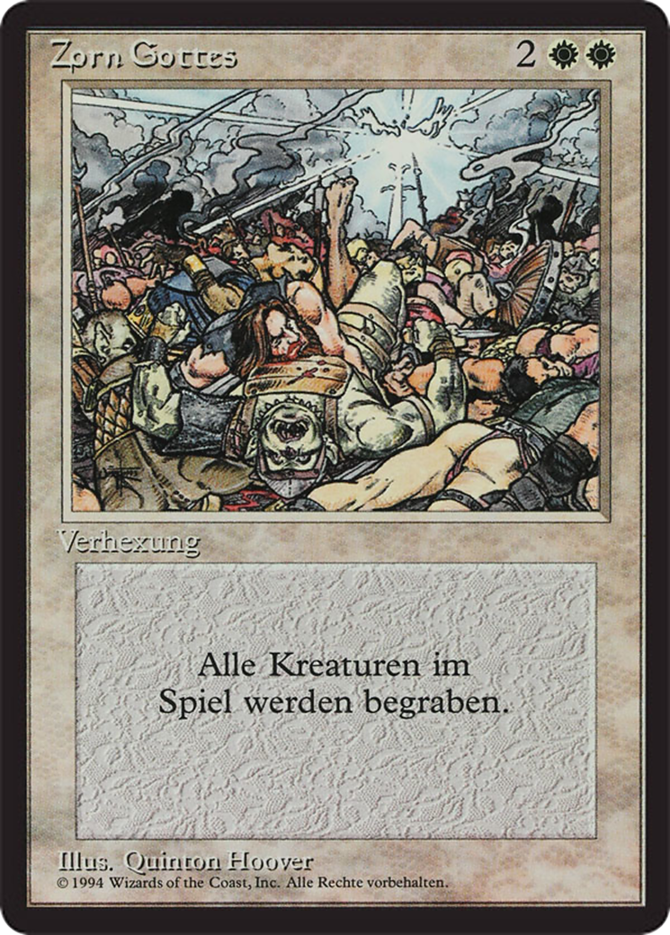 Magic: The Gathering - Zorn Gottes - Foreign Black Border
