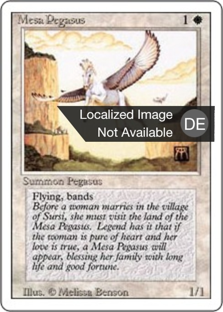 Magic: The Gathering - Mesa-Pegasus - Revised Edition
