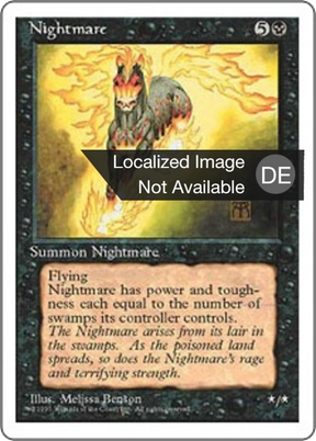 Magic: The Gathering - Nachtmahr - Fourth Edition