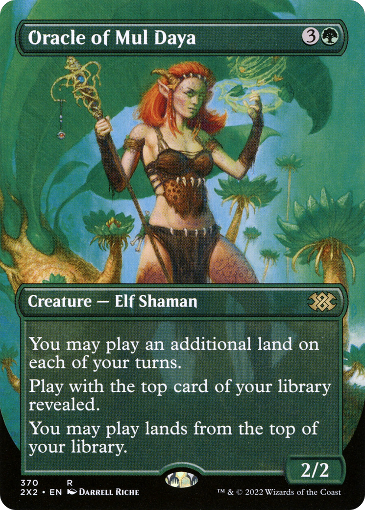 Magic: The Gathering - Oracle of Mul Daya Foil - Double Masters 2022