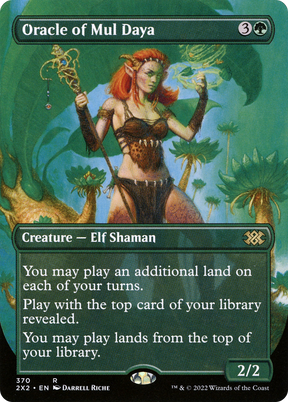 Magic: The Gathering - Oracle of Mul Daya Foil - Double Masters 2022