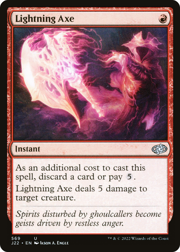 Magic: The Gathering - Lightning Axe - Jumpstart 2022
