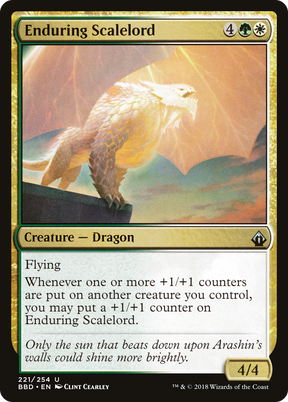 Magic: The Gathering - Enduring Scalelord Foil - Battlebond