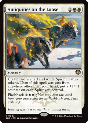 Magic: The Gathering - Antiquities on the Loose - Secrets of Strixhaven