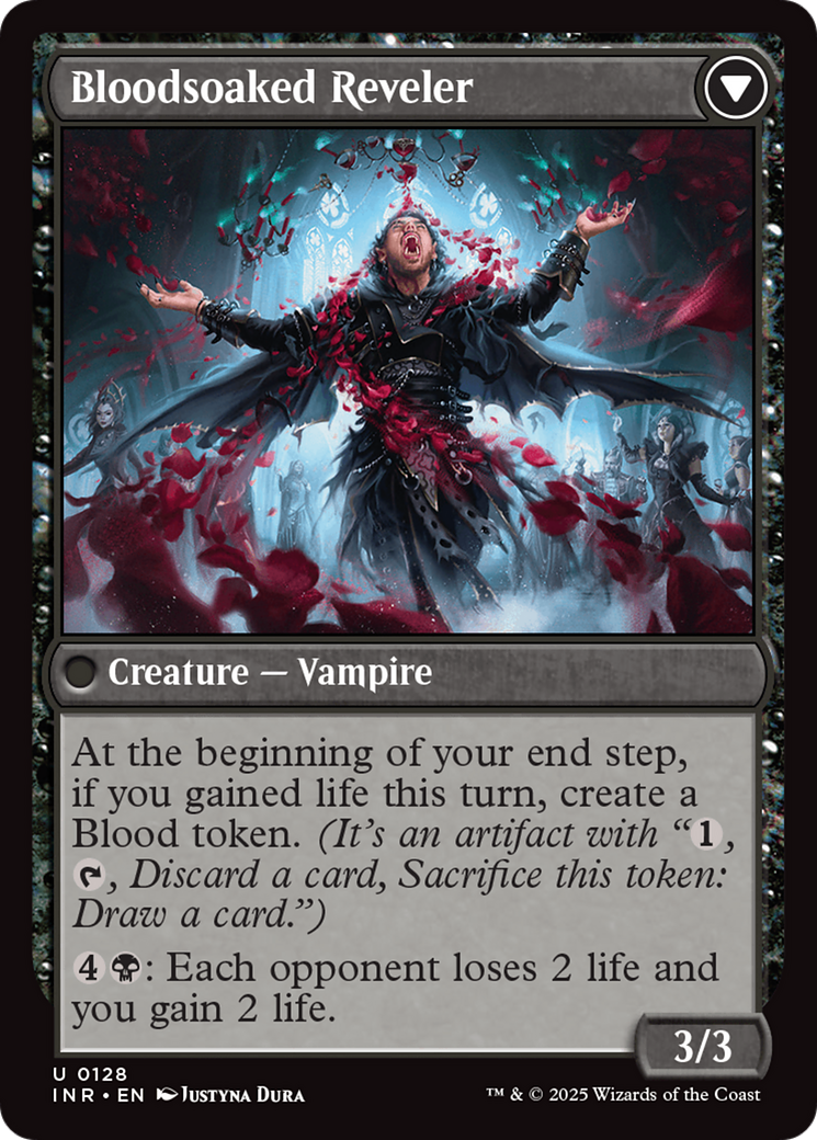 Magic: The Gathering - Restless Bloodseeker // Bloodsoaked Reveler Foil - Innistrad Remastered