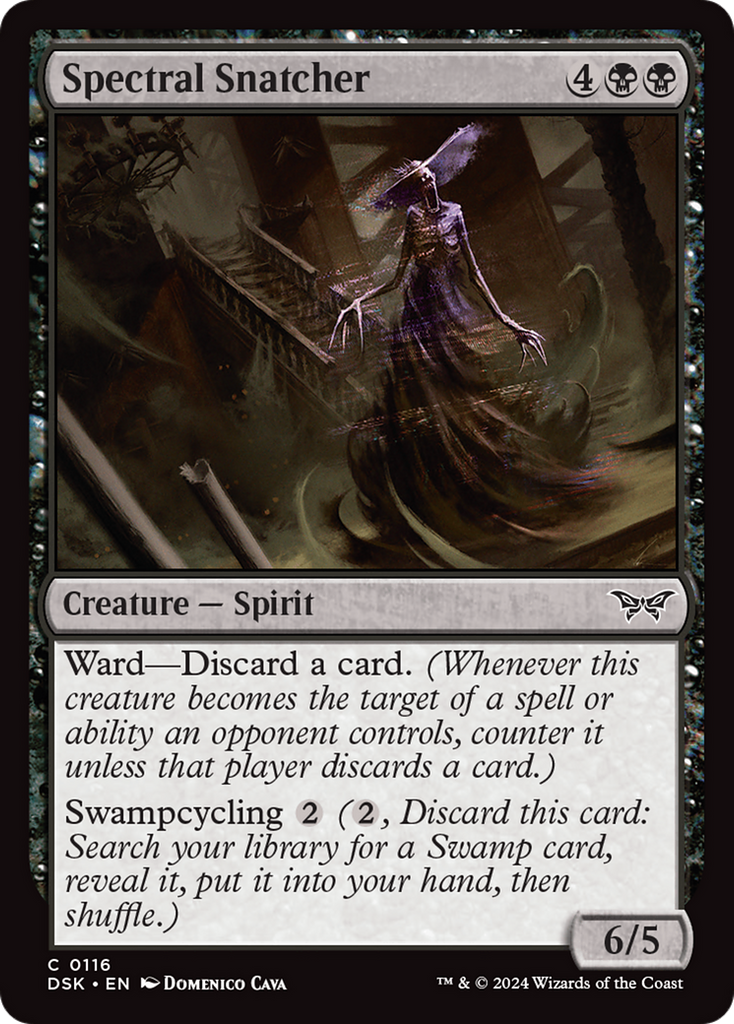 Magic: The Gathering - Spectral Snatcher Foil - Duskmourn: House of Horror