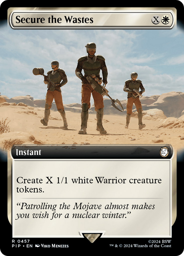 Magic: The Gathering - Secure the Wastes Foil - Fallout