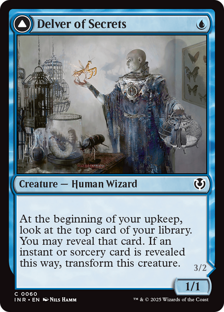 Magic: The Gathering - Delver of Secrets // Insectile Aberration - Innistrad Remastered