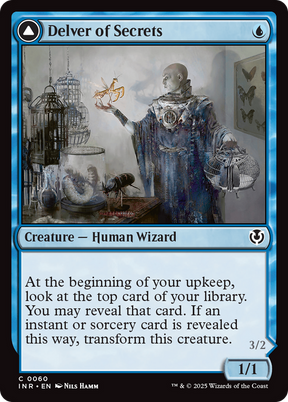 Magic: The Gathering - Delver of Secrets // Insectile Aberration - Innistrad Remastered