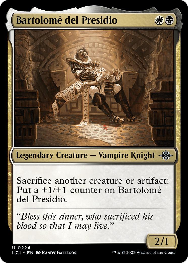 Magic: The Gathering - Bartolomé del Presidio Foil - The Lost Caverns of Ixalan